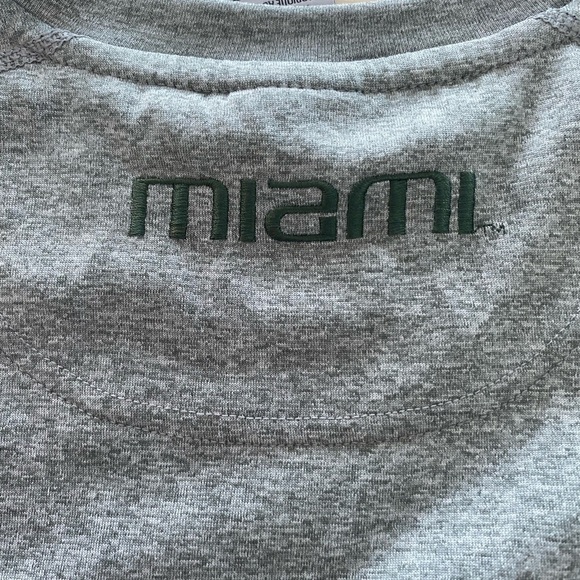 Miami Canes Nike Dri-fit Shirt size large (FN) - Picture 7 of 10